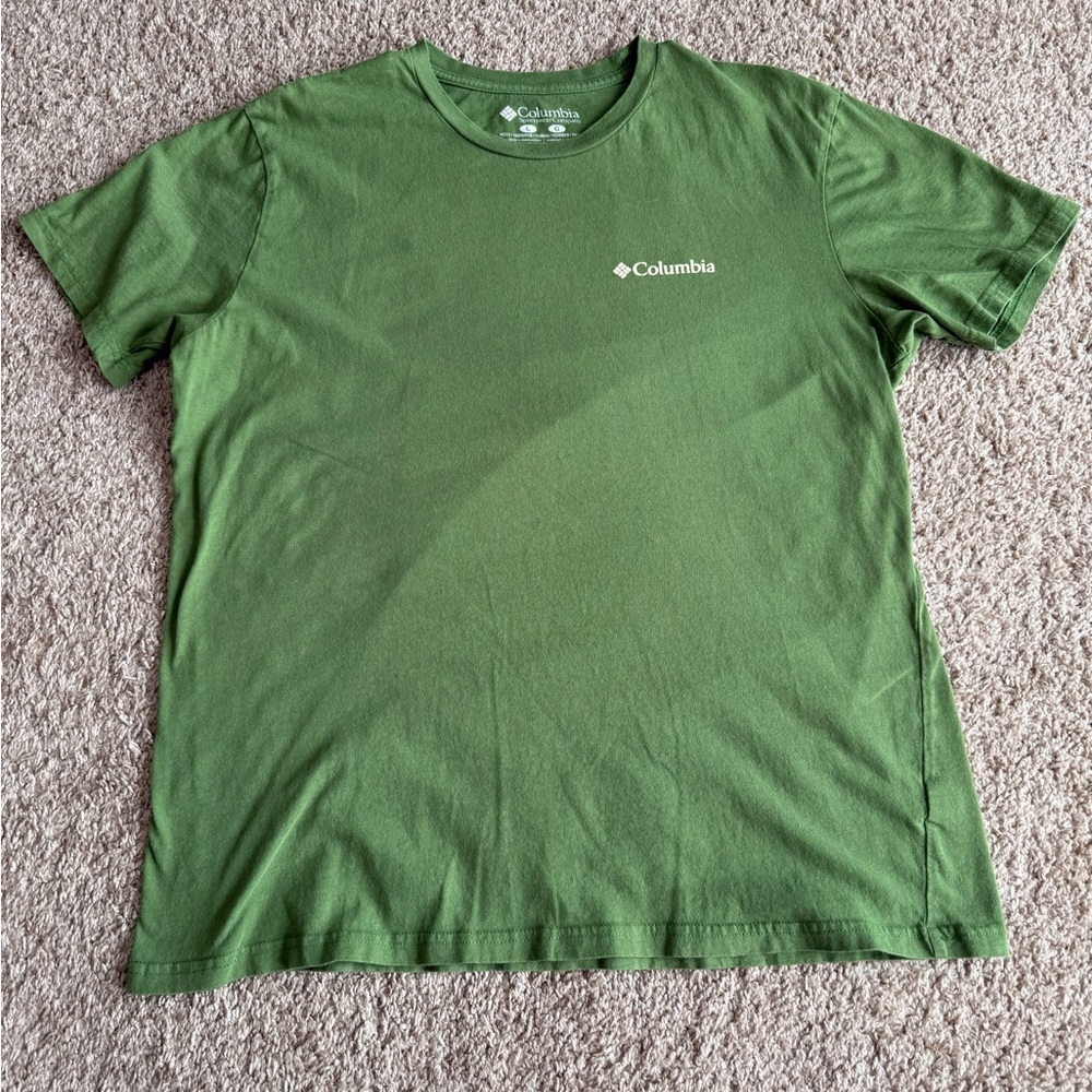 Columbia Men's Forest Green Short Sleeve Tee
